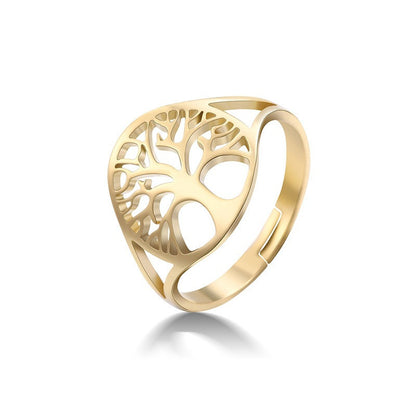 Bague - symbole d'un arbre